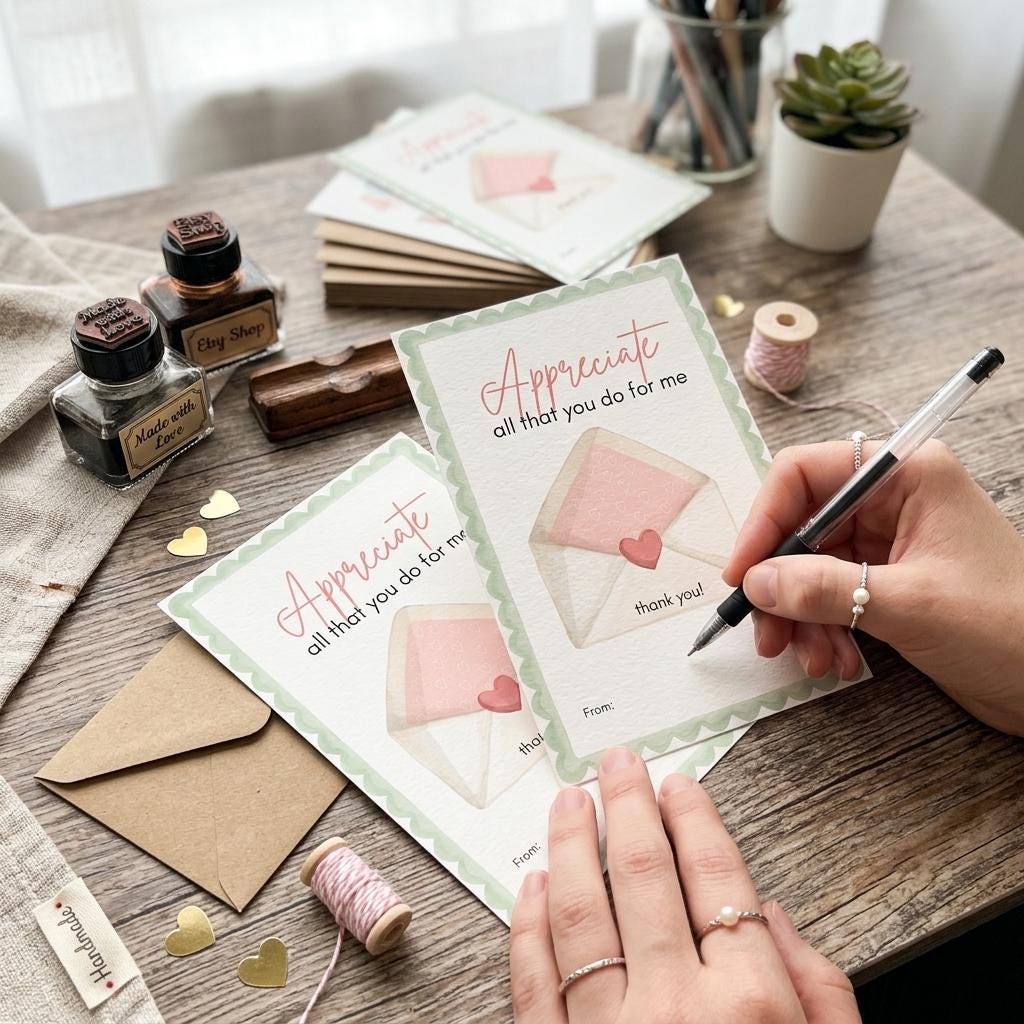 Gift Card Holder-Thank you card